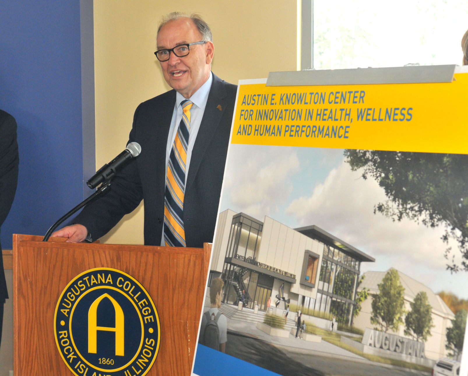 Augustana College announcement